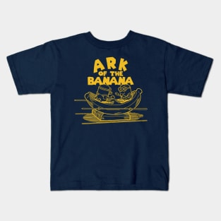 Ark of the Banana Funny Religious Biblical Cartoon Kids T-Shirt